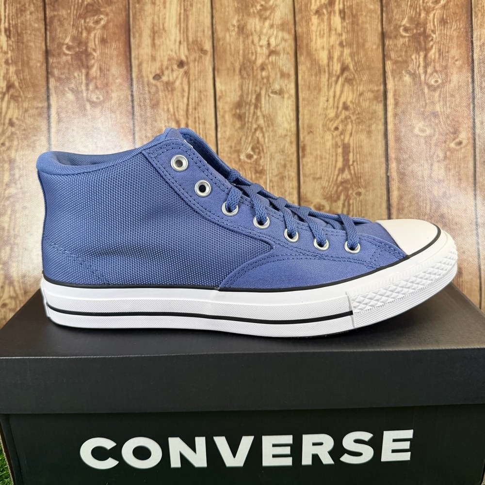 Converse CTAS Malden Street Mid Sneaker Mens size 11 Indigo Storm Blue Canvas